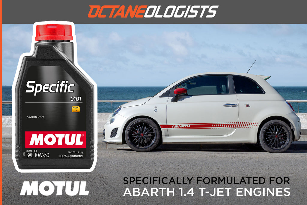 Motul's Abarth-Specific Engine Oil to get the best from your 1.4 T-Jet