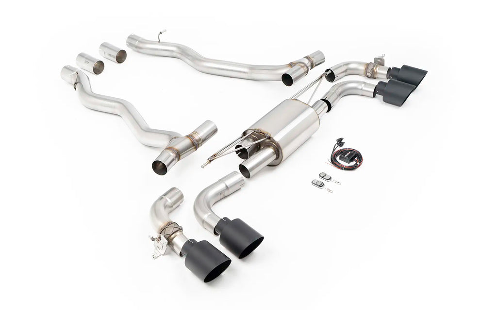 Axle Back with Cerakote Black Tips