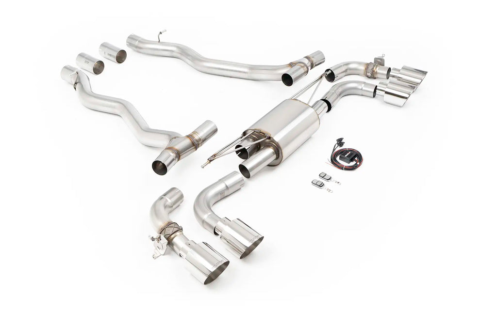 Axle Back with Polished Tips