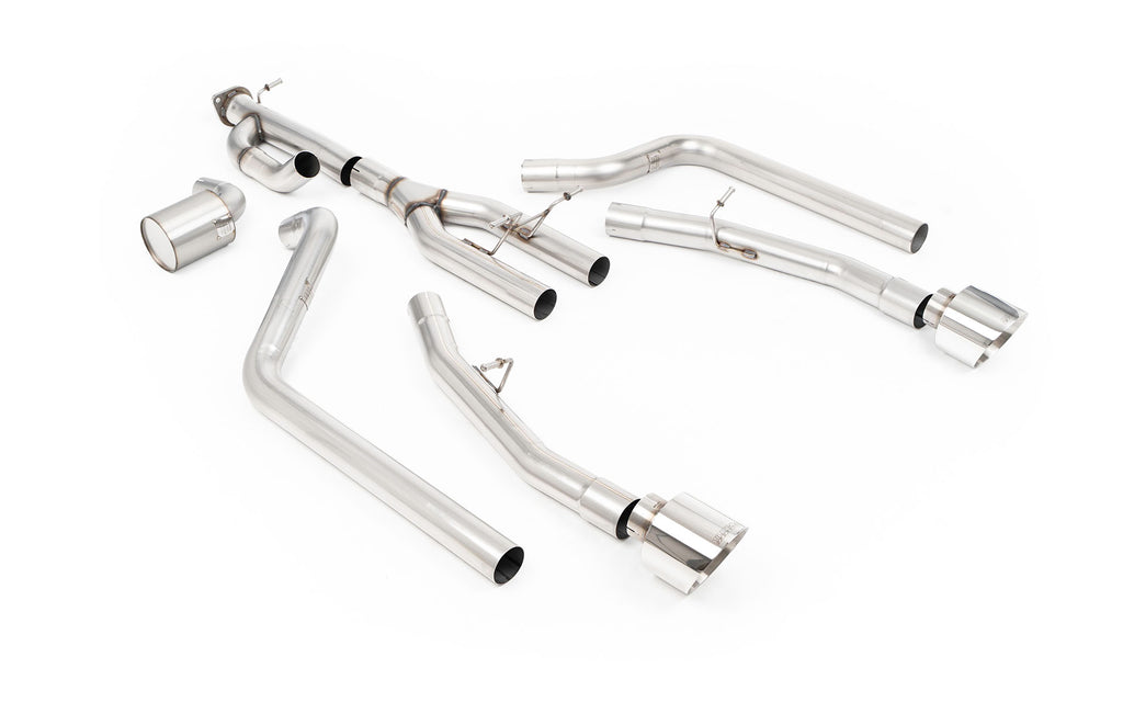 Cat Back with 5.5&#039; Polished Tips