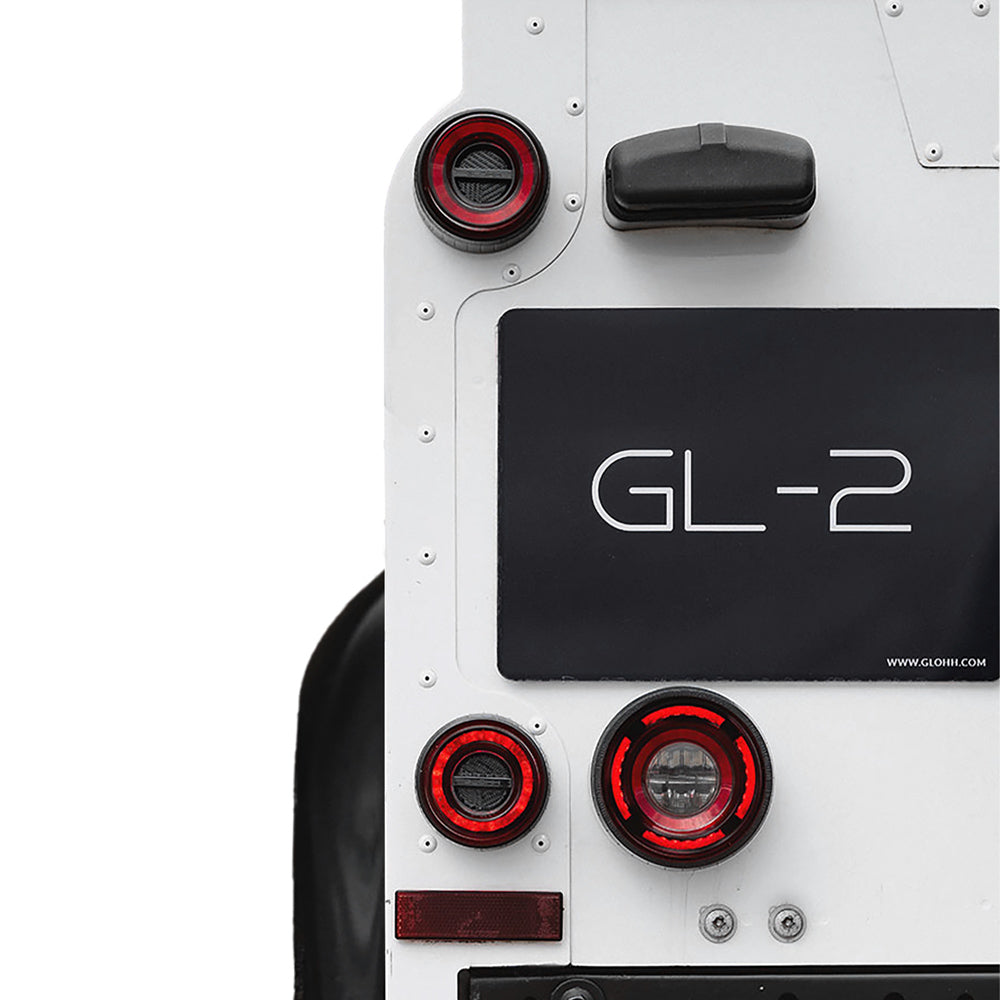 Glohh GL-2 Defender Tailights - Red lens (1990 - 2016)