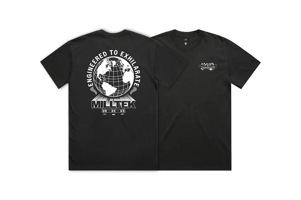 Milltek Tee Black (Worldwide) - Medium