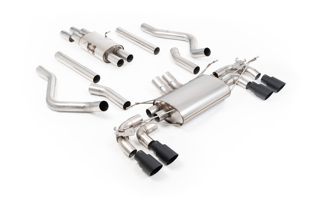 Resonated Valved OPF/GPF Back System with Cerakote Black Trims