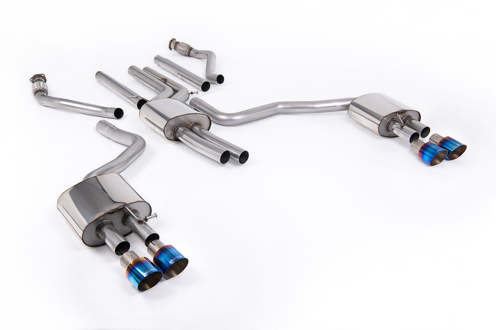 Resonated Cat Back with Burnt Titanium Trims