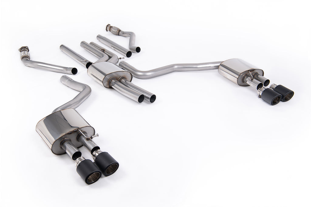 Resonated Cat Back with Carbon Trims