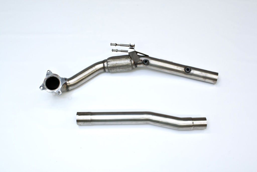 Large Bore Downpipe with Catalyst Delete (For Milltek Cat-Back) (Audi/Seat/Skoda/VW)