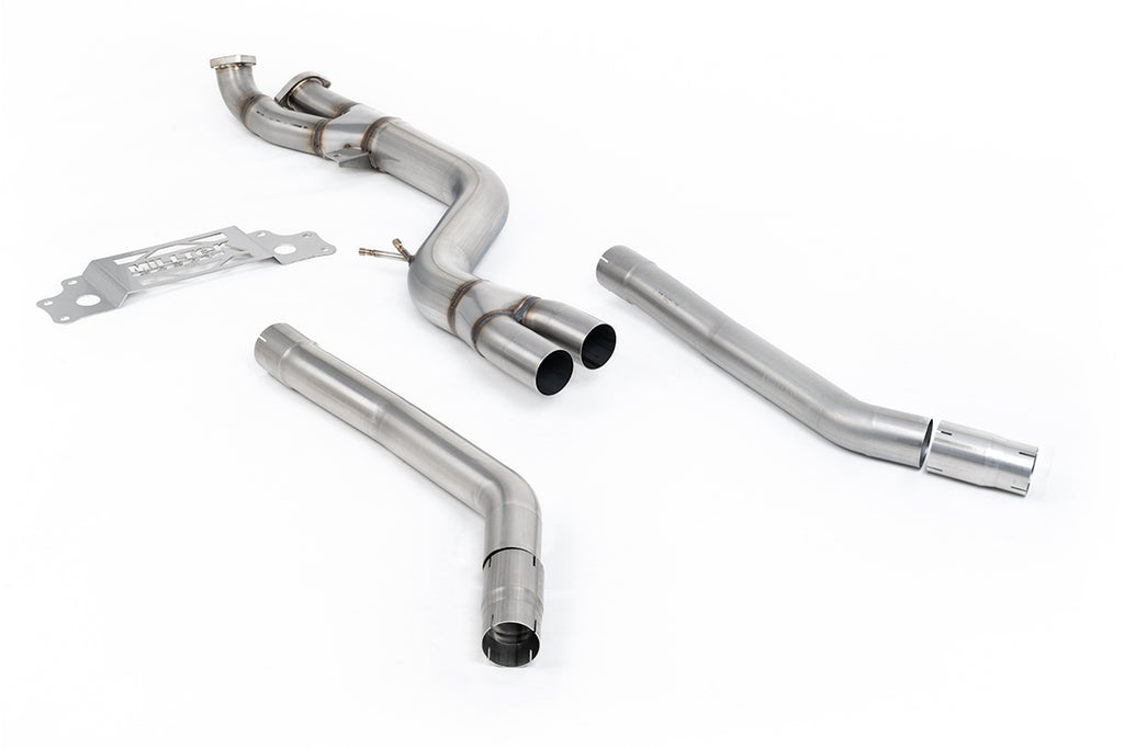 BMW G87 M2 - GPF/OPF Bypass OPF/GPF Bypass Single Pipe 102mm - Non Resonated to OE Axle Back Only