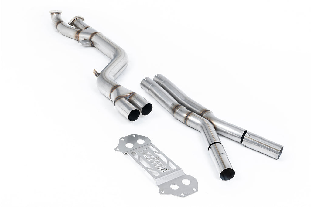 BMW G8X M3/M4 - GPF/OPF Bypass - X Pipe to Milltek Axle Back Only