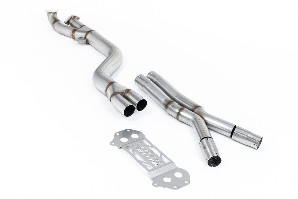 BMW G8X M3/M4 - Secondary Catalyst Bypass - X Pipe to OE Axle Back Only