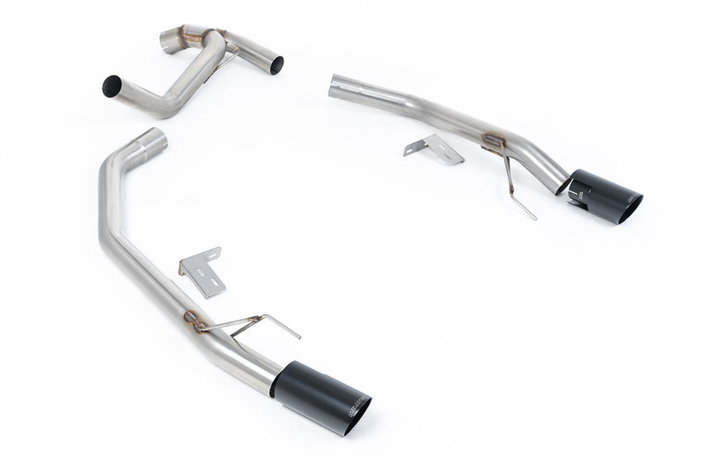 Axle Back with Premium Cerakote Black Tips