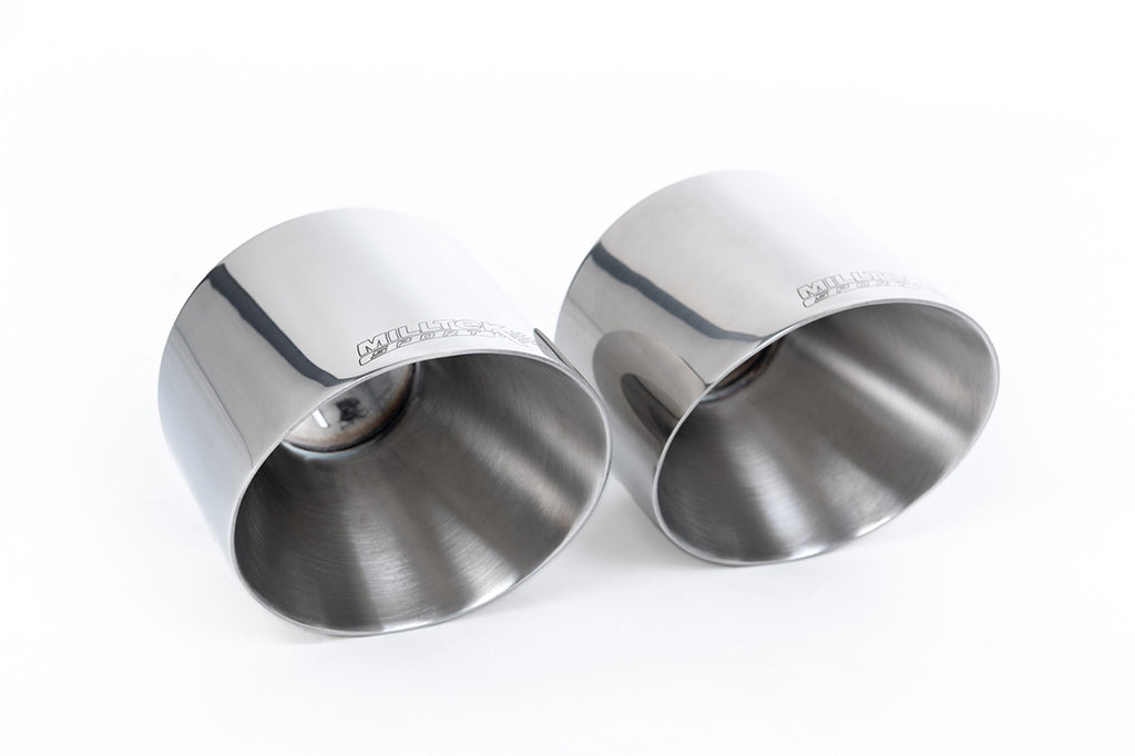 Non-Resonated (Louder) Cat-back with Polished Tips