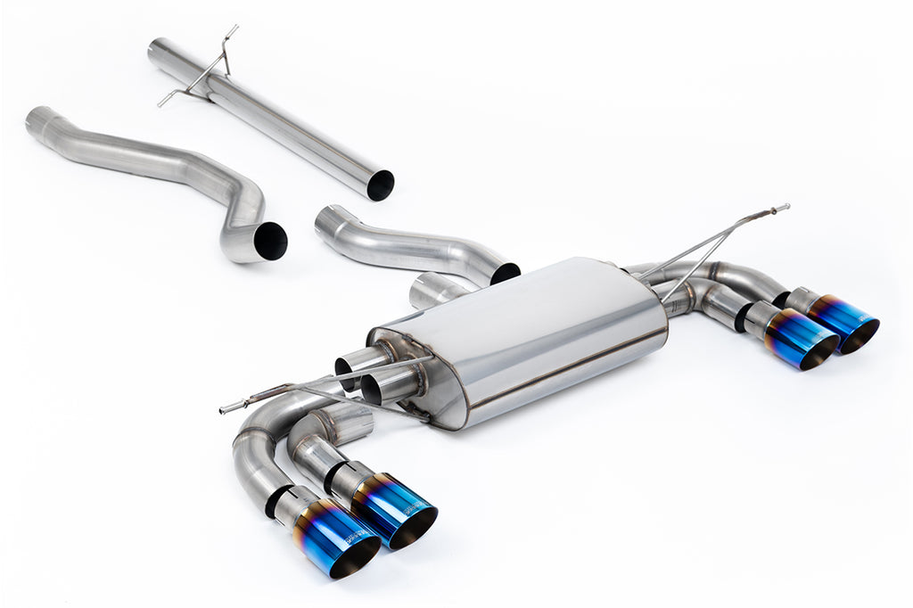 Non Resonated (Louder) OPF/GPF Back System with Burnt Titanium Trims