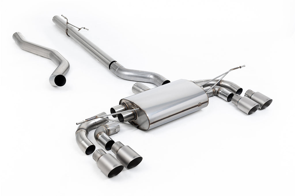 Non Resonated OPF/GPF Back System with Brushed Titanium Trims