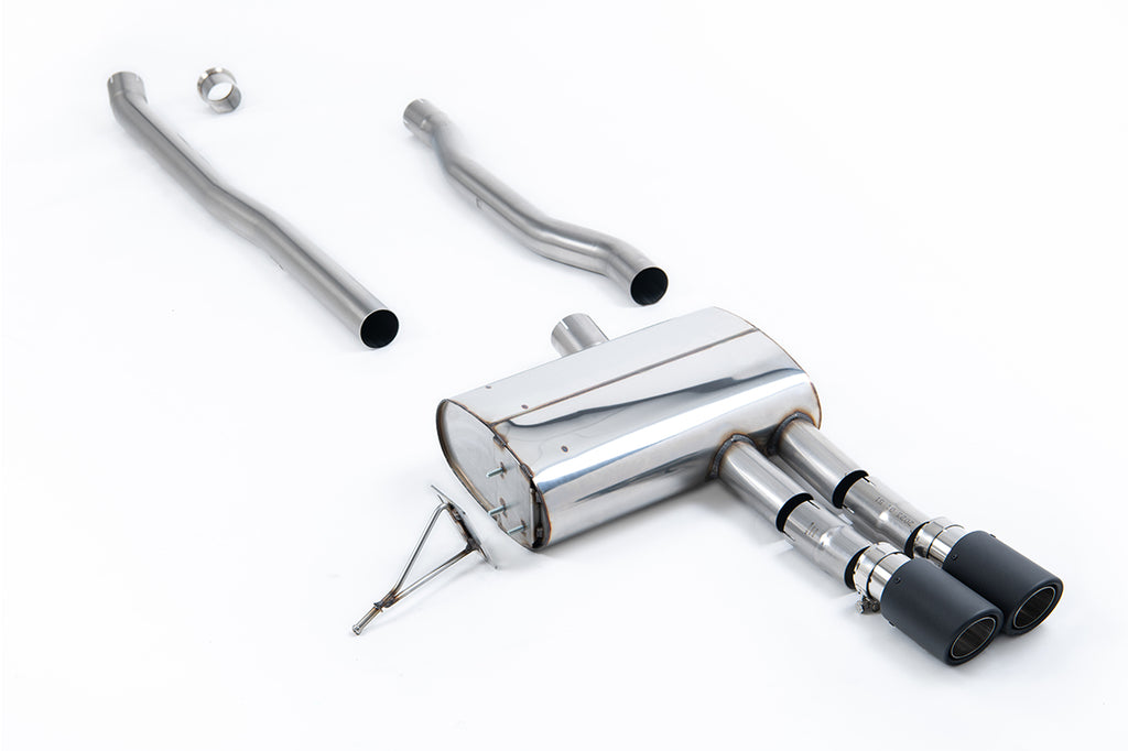 Mini Cooper S F55 - Non-Resonated (Louder) Cat-Back with Carbon Tips