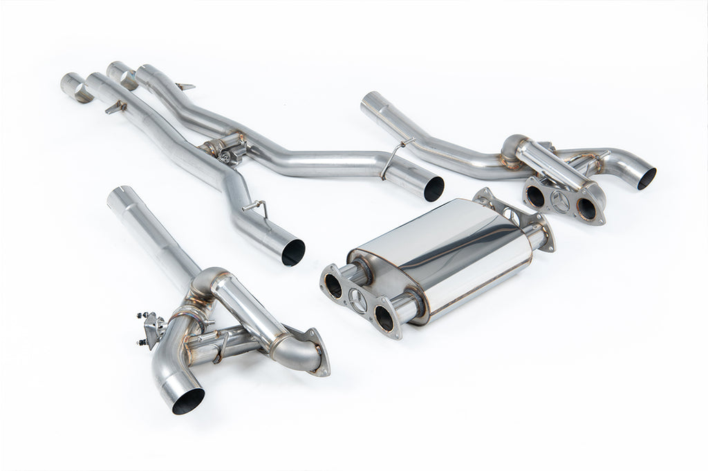 Cat Back (Valved) with Active H Pipe