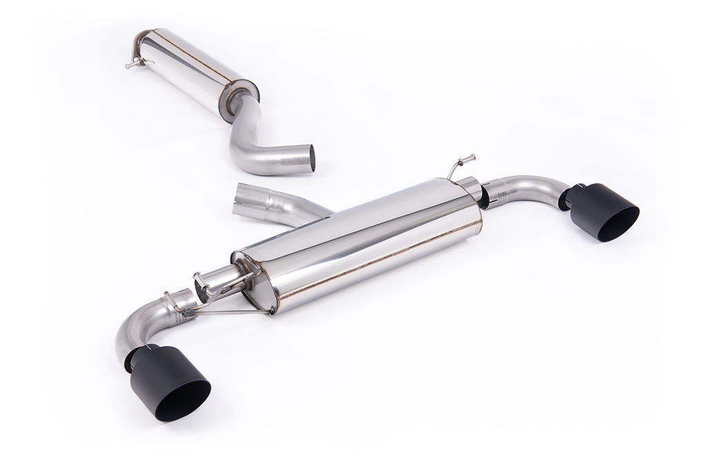 Toyota GR Yaris (Gen 2) - Resonated OPF/GPF Back with Cerakote Black Trims - ECE Approved