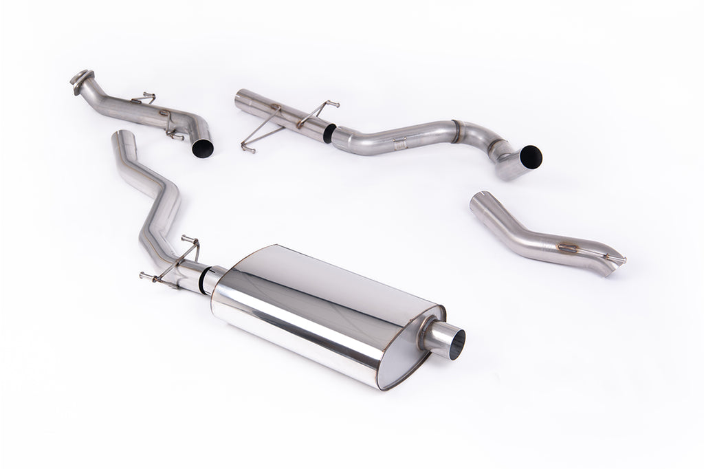 Non-Resonated (Louder) Catback with High Clearance Outlet