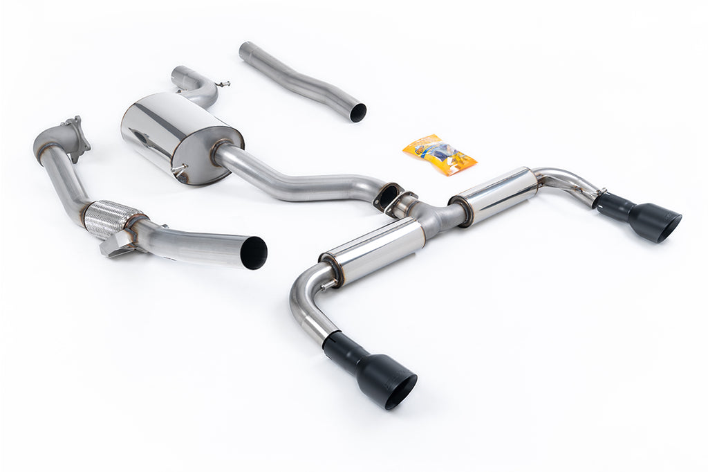 VW Golf GTi Mk6 - Non-Resonated Turbo-Back Exhaust System with Catalyst Delete