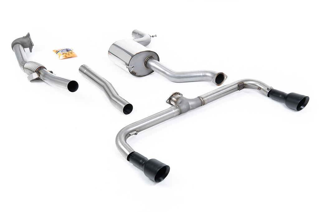 Non-Resonated Turbo-Back Exhaust System with Catalyst Delete