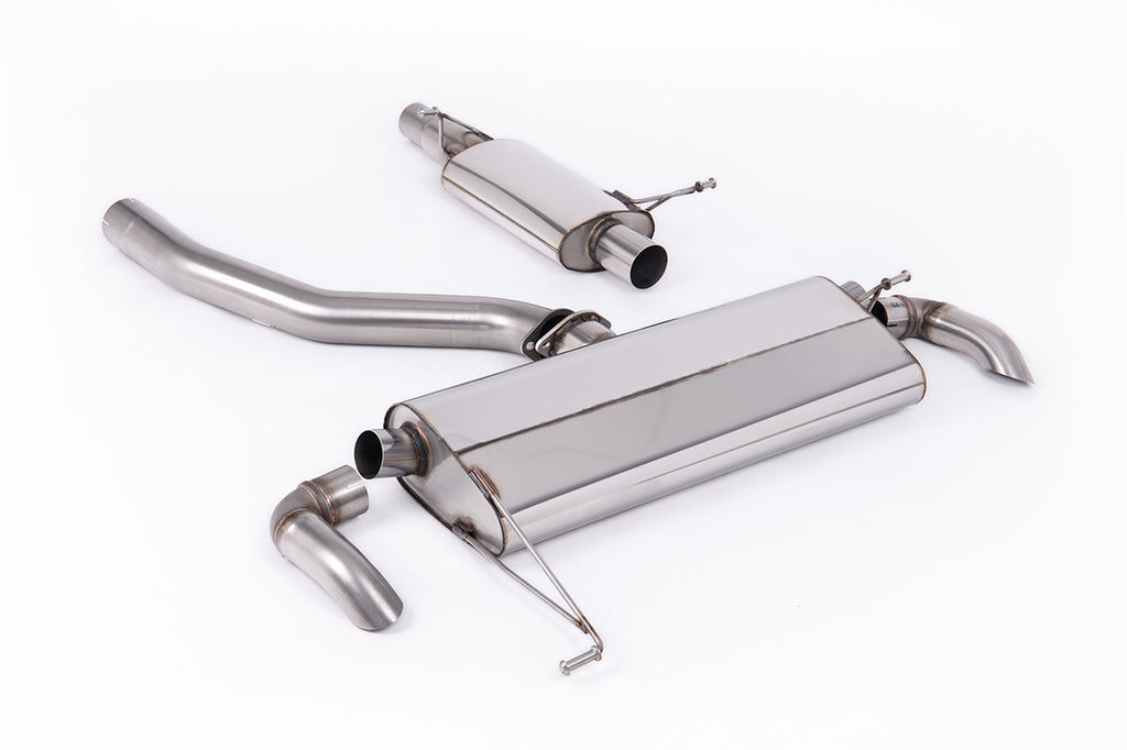 Resonated (Quieter) Cat-Back System with Downturn Tips