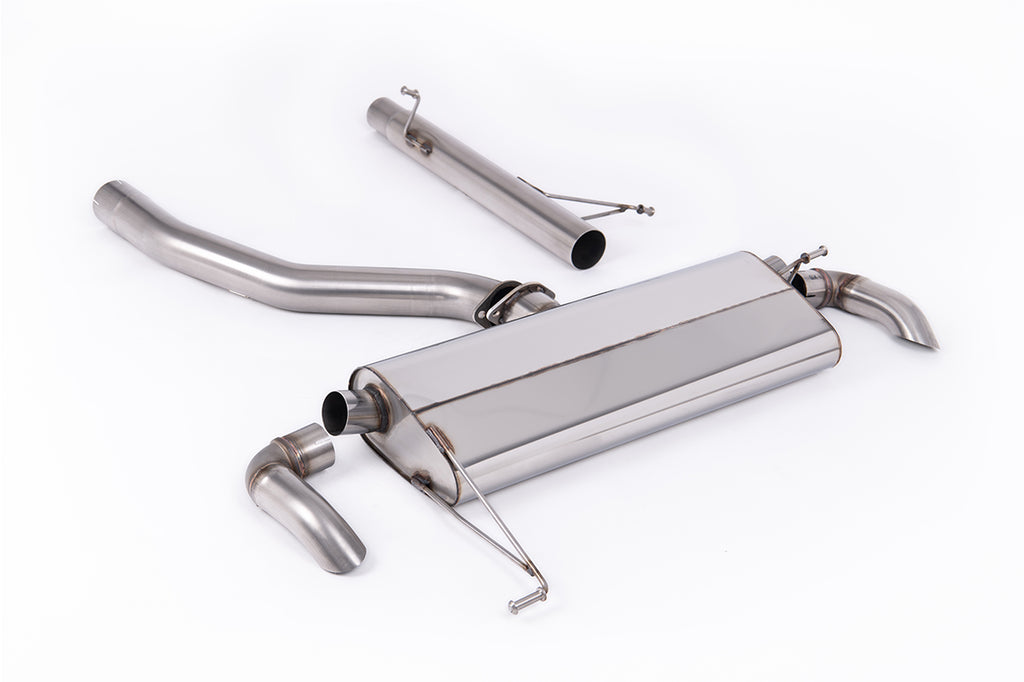 Non-Resonated (Louder) Cat-Back System with Downturn Tips