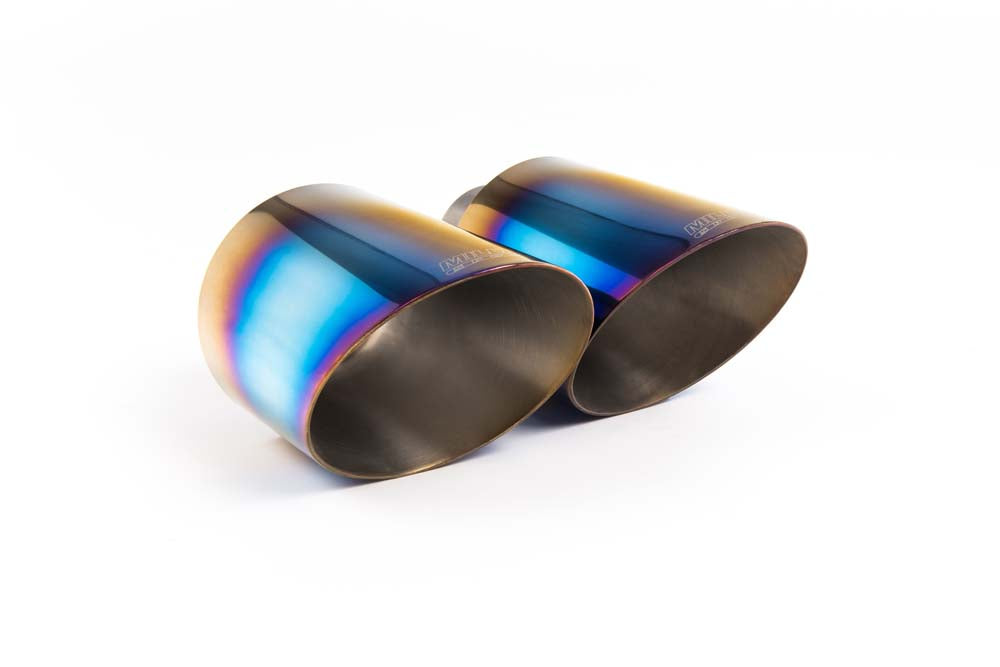 Burnt Titanium GT (round) 115 Exhaust Tip, Standard - MSTIP154