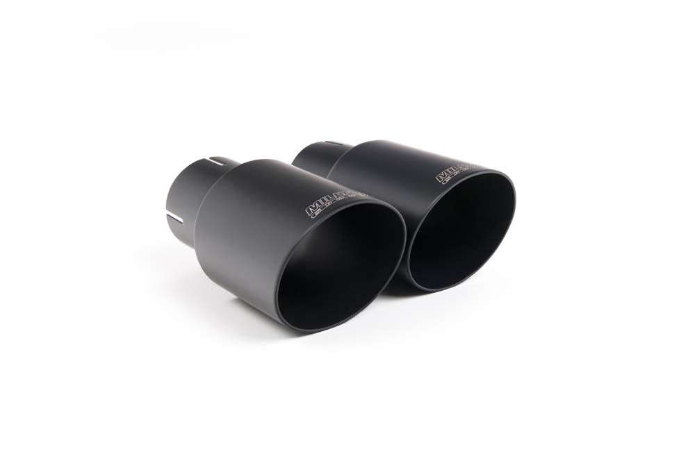 Cerakote Black GT (round) 90 Exhaust Tip, LH - MSTIP184