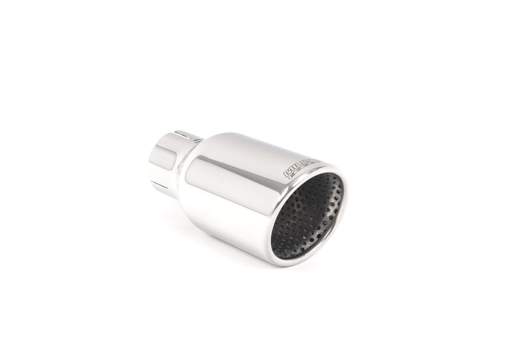Polished Jet (round) 100 Exhaust Tip - MSAU298