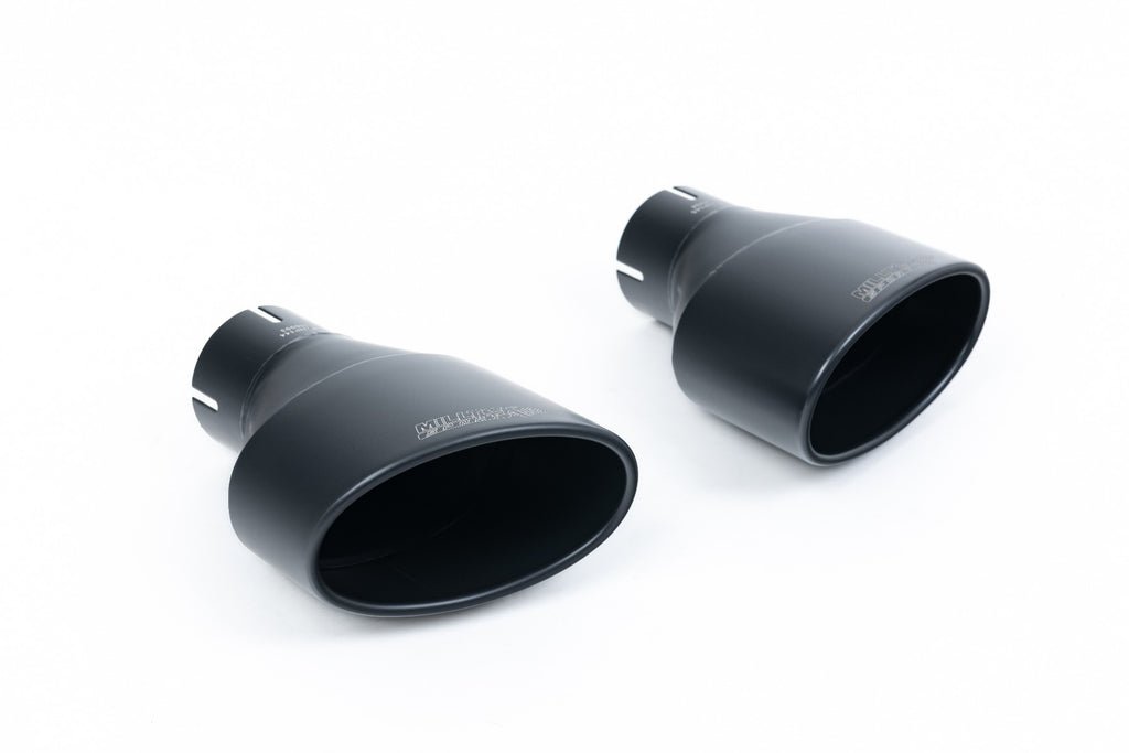 80mm Non-Resonated (Louder) GPF/OPF Back System with Cerakote Black Trims