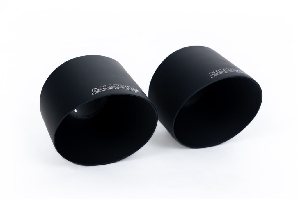 Non-Resonated (Louder) Cat-back with Cerakote Black Tips