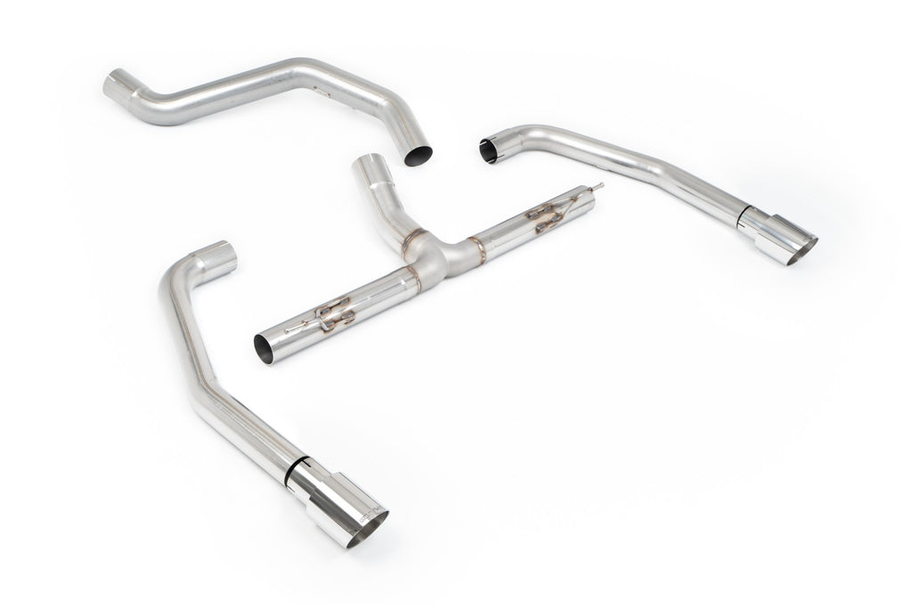 Non Resonated (Louder) Particulate Filter Back with Polished Tips