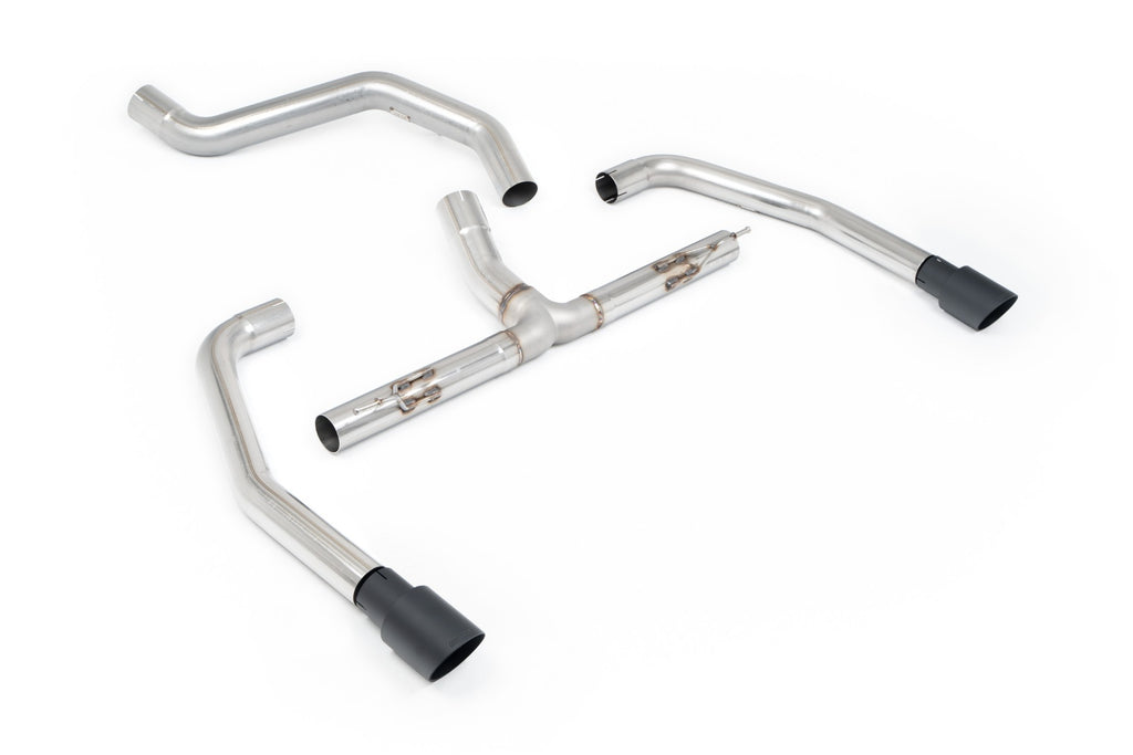 Non Resonated (Louder) Particulate Filter Back with Cerakote Black Tips