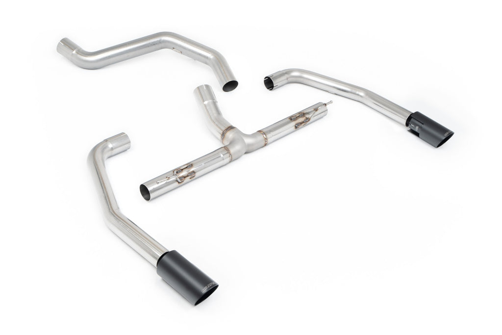 Non Resonated (Louder) Particulate Filter Back with Premium Cerakote Tips (Hidden Clamps)