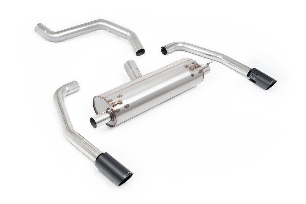 Resonated Particulate Filter Back with Premium Cerakote Black Tips (Hidden Clamps)