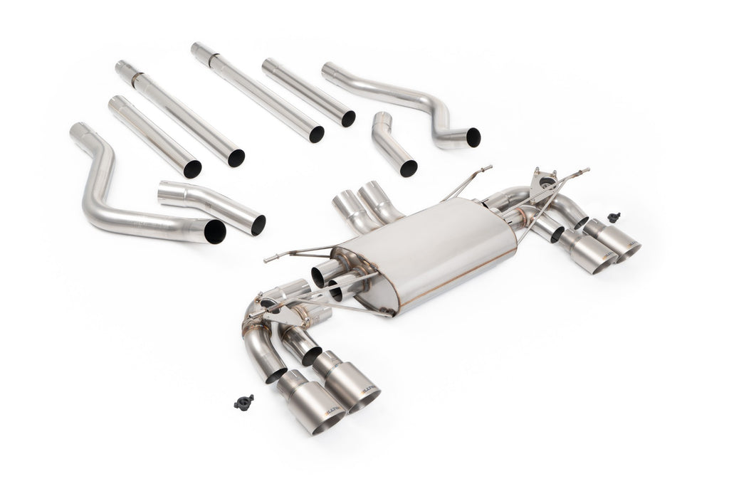 Non-Resonated (Louder) Valved OPF/GPF Back System with Titanium Trims