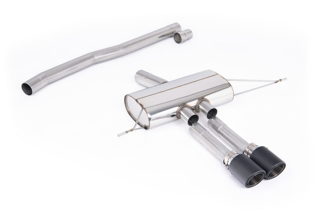 Non-Resonated (louder) OPF/GPF Back System for Milltek Design Diffuser only with Carbon Tips