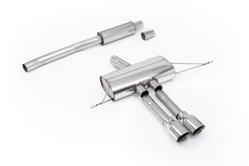 Mini Cooper S F66 - Resonated OPF/GPF Back System for Sport Diffuser only with Polished Tips