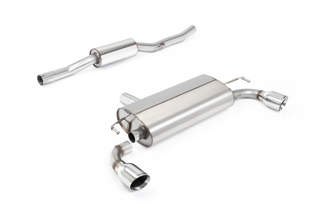 VW Golf MK4 R32 - V2 Resonated with Slash Cut Tips