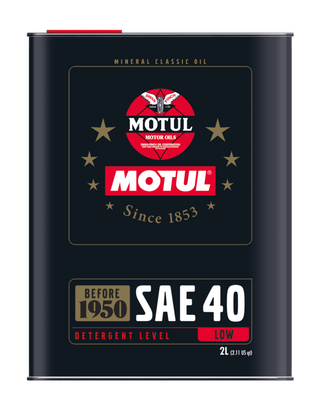 Motul Classic Before 1950 SAE 40 2L Can