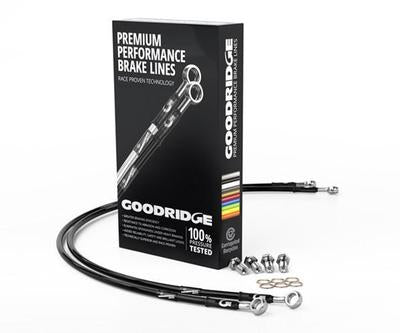 Extended brake line hoses for lifted Ford Ranger PXII. Photo for illustration only